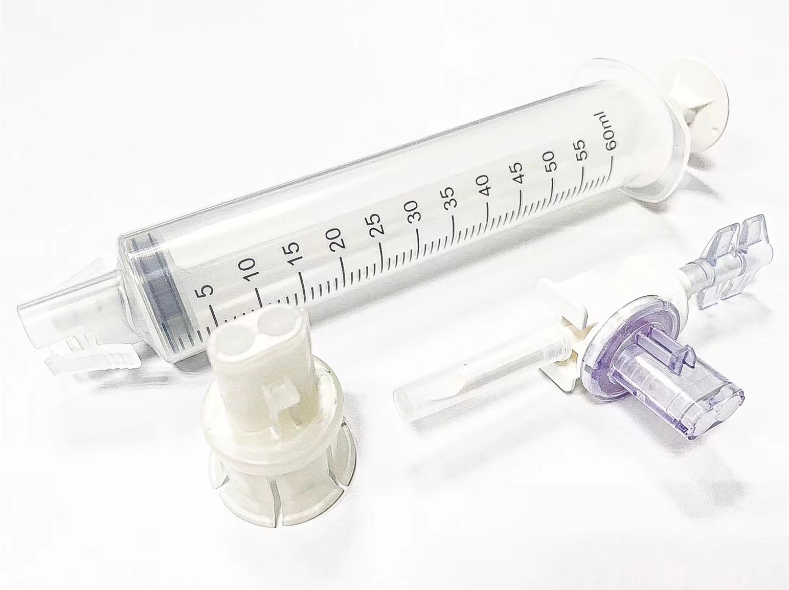 Hermetic syringe CSTD